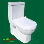 توالت فرنگی پارس سرام مدل شایا بیده دار