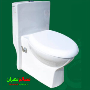 توالت فرنگی تانیا بیده دار (شیر اهرمی)پارس سرام