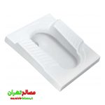 توالت زمینی پارس سرام مدل کردیا طبی (ریم بسته)